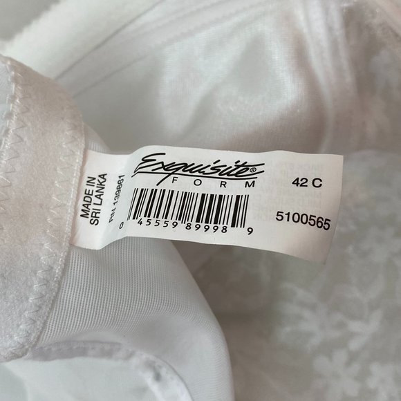 Exquisite Form Women's Front Close Posture Bra size 42C - Picture 6 of 7